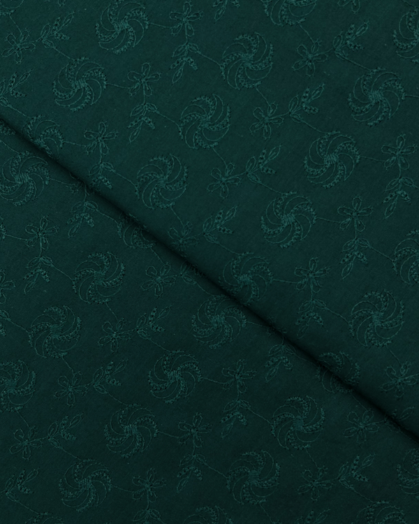 Chikankari Bottle Green CK-S25-0024