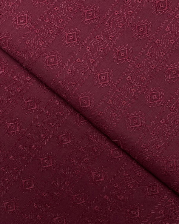 Chikankari Marron CK-S25-0029