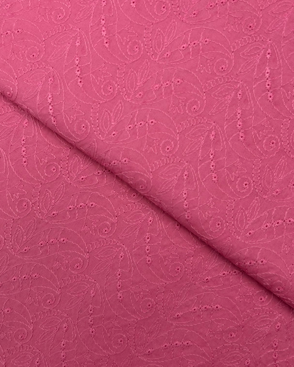 Chikankari Hot Pink CK-S25-0032