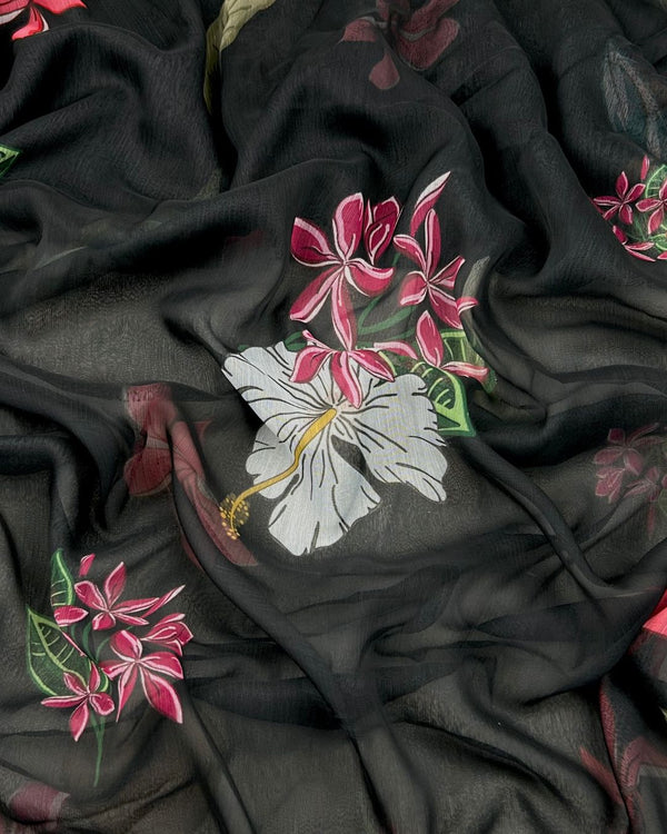 Cut Piece Digital Print Tissue Silk Dupatta DPTS-S25-0010