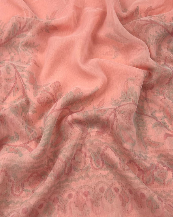 Cut Piece Digital Print Tissue Silk Dupatta DPTS-S25-0011