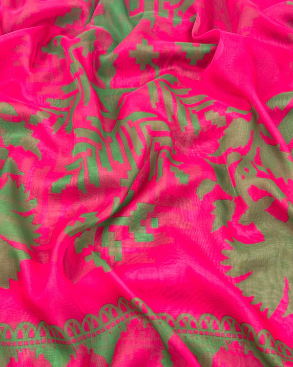 Cut Piece Digital Print Tissue Silk Dupatta DPTS-S25-0018