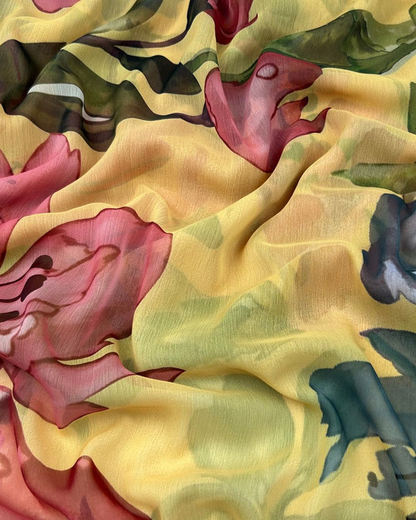 Cut Piece Digital Print Tissue Silk Dupatta DPTS-S25-0029