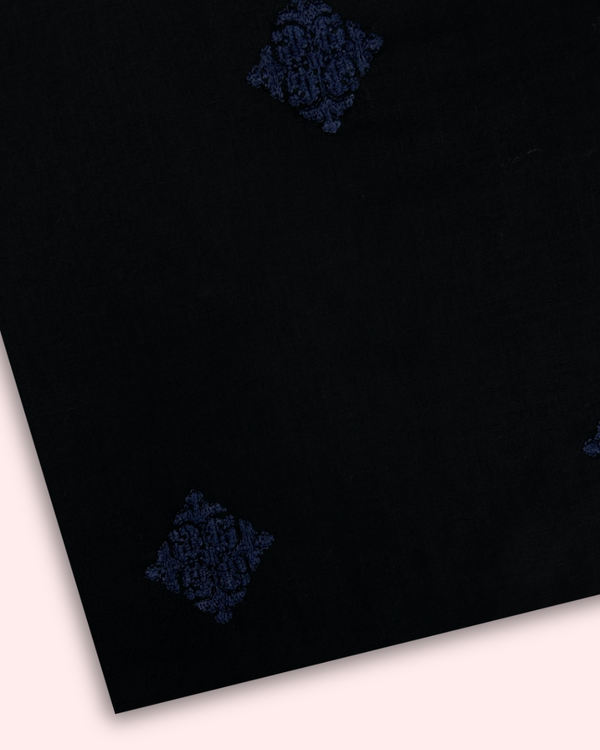 Embroidered Motif Fabric EMF-S25-0121
