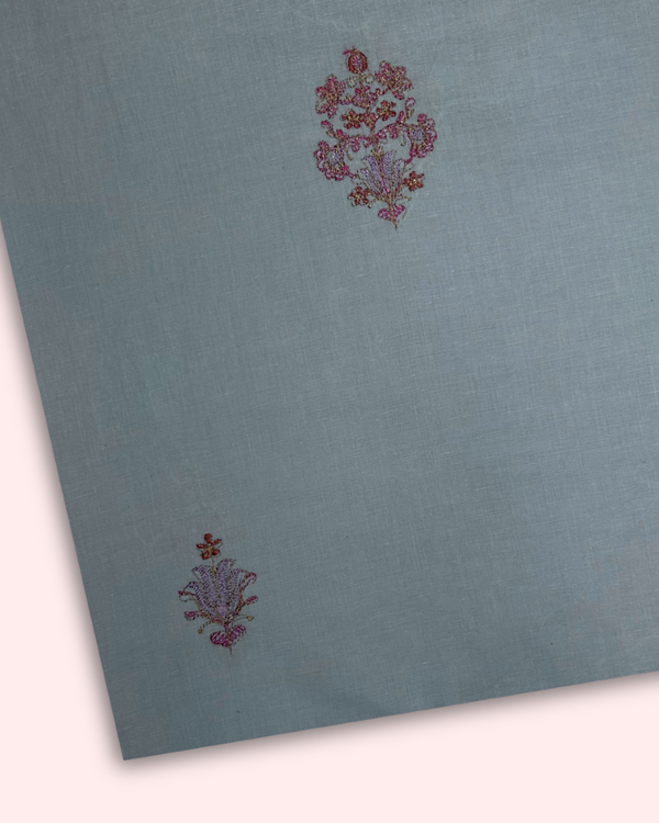 Multi Embroidered Lawn Ice Blue MEL-S25-079
