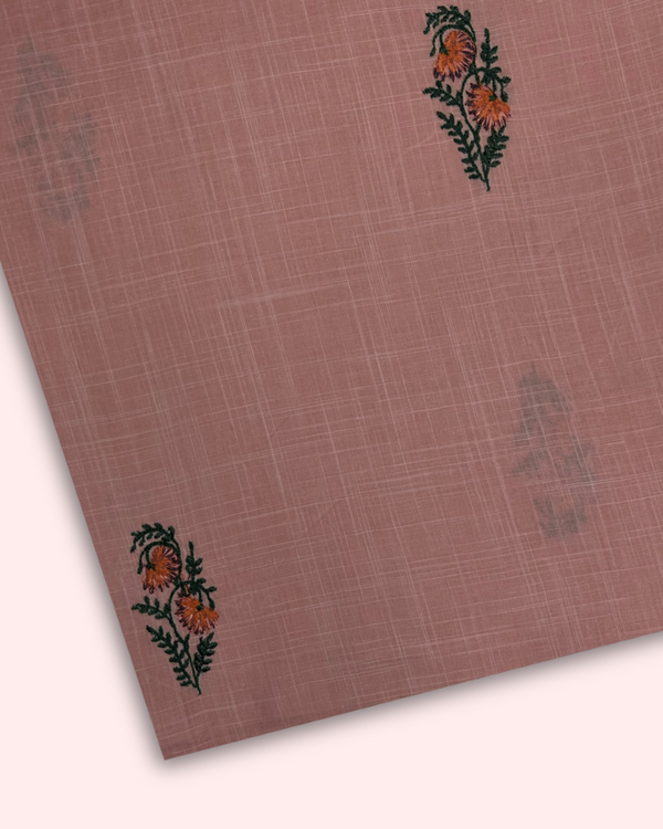 Multi Embroidered Lawn Tea Pink MEL-S25-082