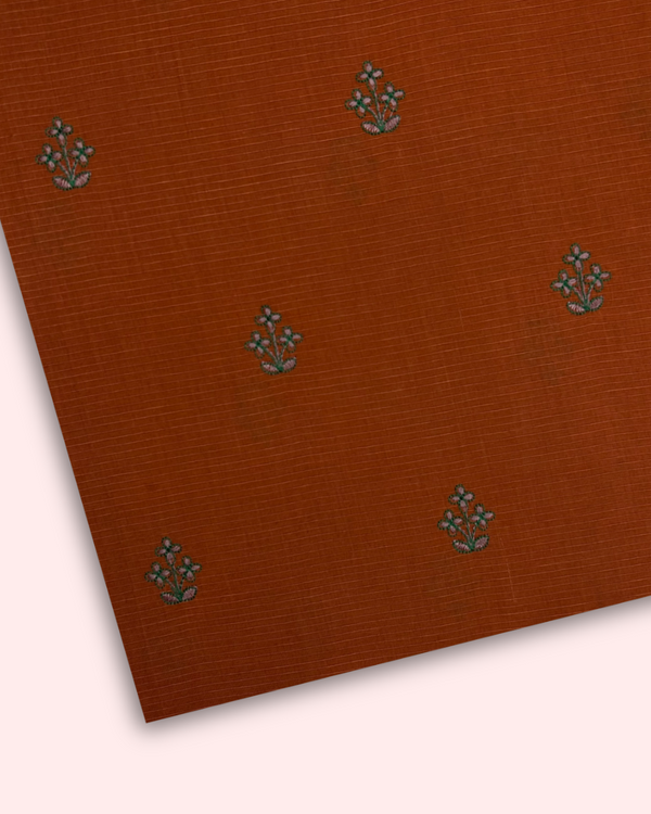 Multi Embroidered Lawn Rust MEL-S25-093