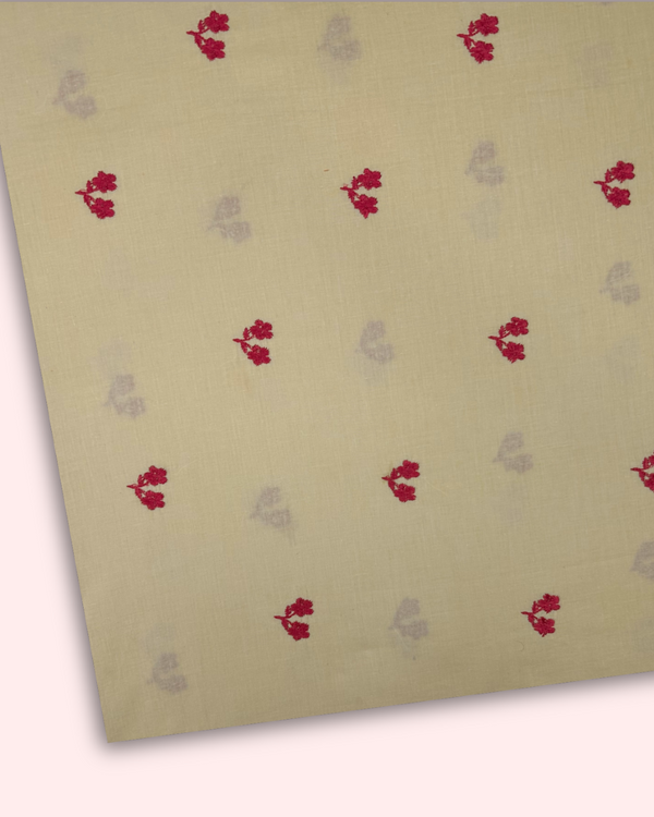 Embroidered Motif Fabric EMF-S25-0002