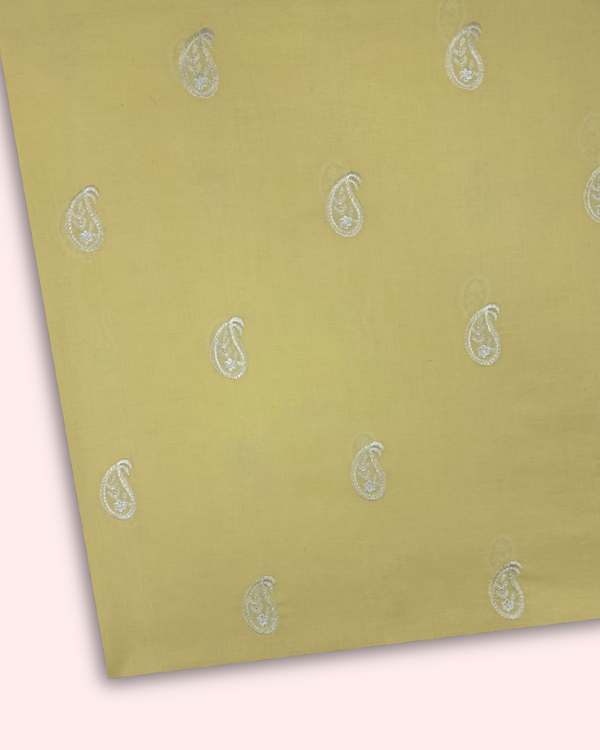 Embroidered Motif Fabric EMF-S25-0025