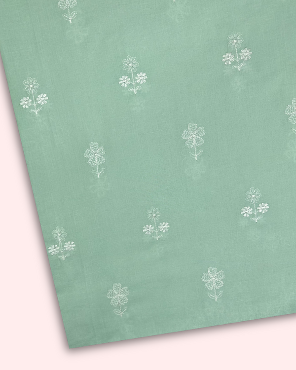Embroidered Motif Fabric EMF-S25-0026