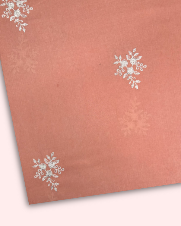 Embroidered Motif Fabric EMF-S25-0033