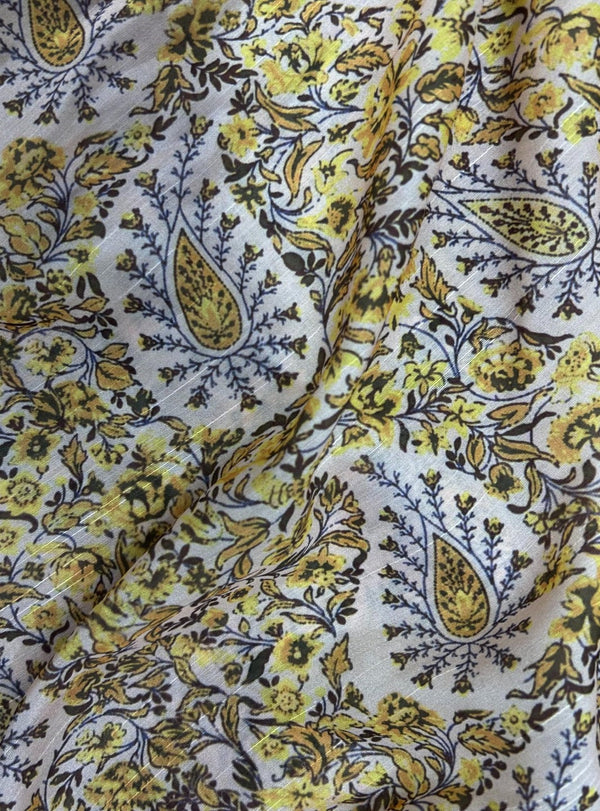 Printed Raw Silk PCRS45