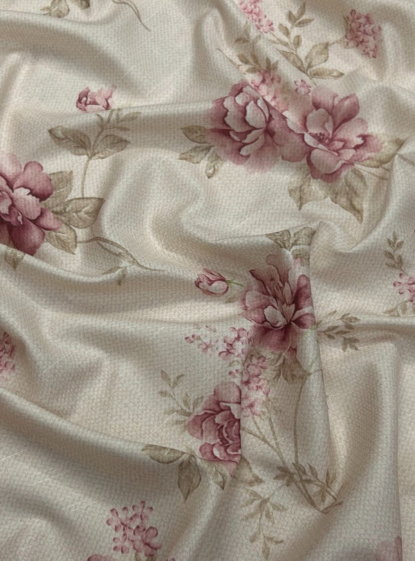 Printed Raw Silk PCRS120