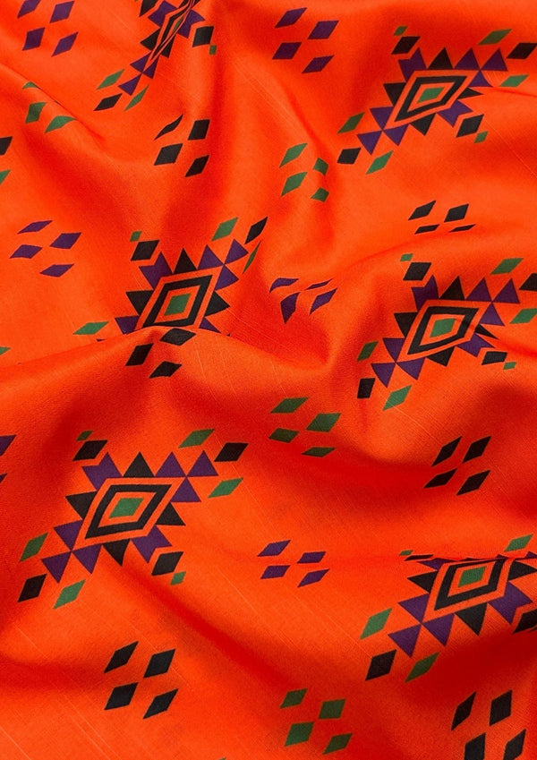 Printed Raw Silk PR-W24-0020l