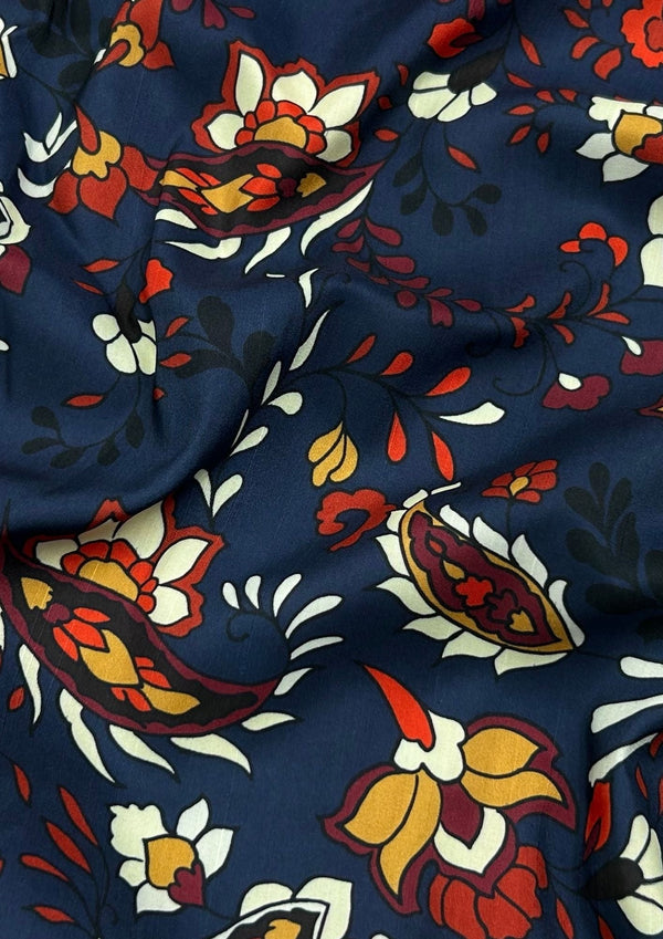 Printed Raw Silk PR-W24-0026