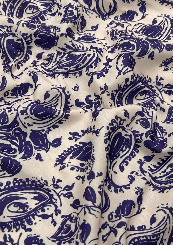 Printed Raw Silk PR-W24-0029