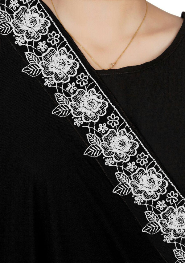 Tilla Border Embroidered Shawl TILS-S25-0016