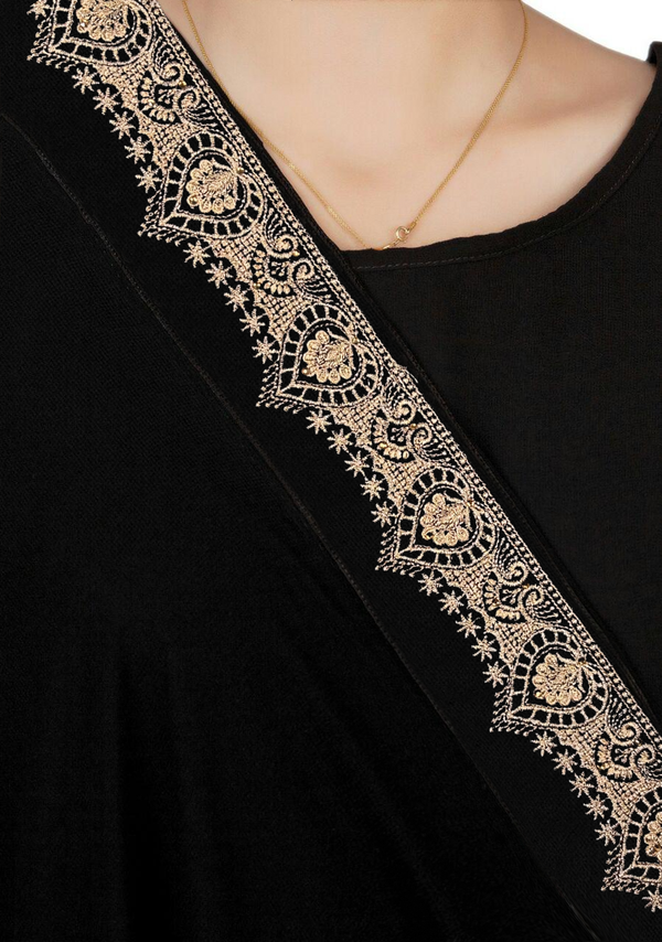 Tilla Border Embroidered Shawl TILS-S25-0021