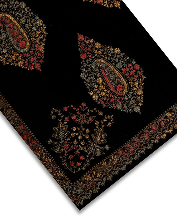 CASHMERE EMBROIDERED SHAWLS CES-W25-0098