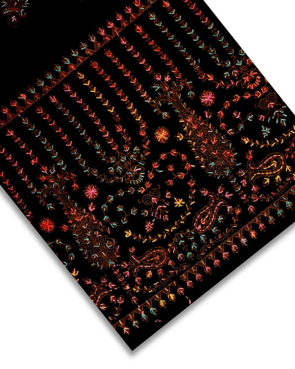 CASHMERE EMBROIDERED SHAWLS CES-W25-0100