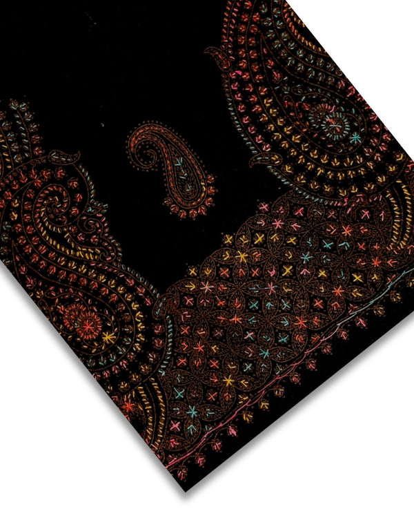 CASHMERE EMBROIDERED SHAWLS CES-W25-0102