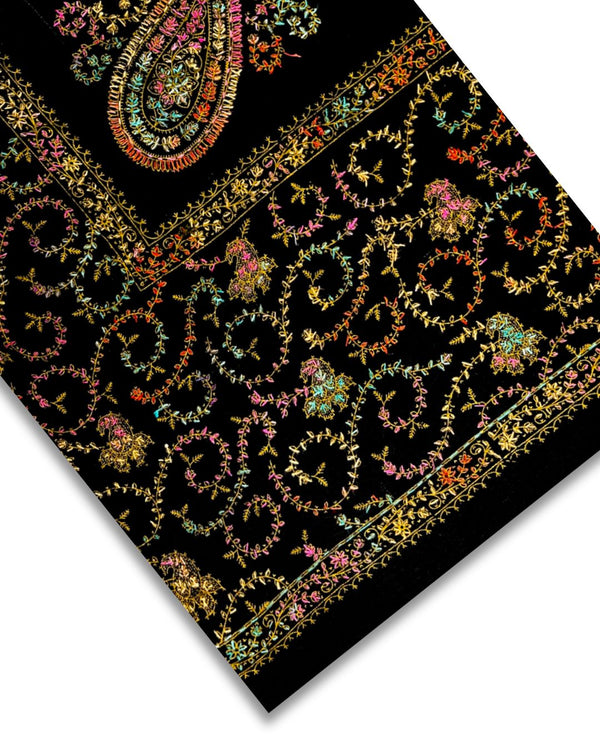 CASHMERE EMBROIDERED SHAWLS CES-W25-0103