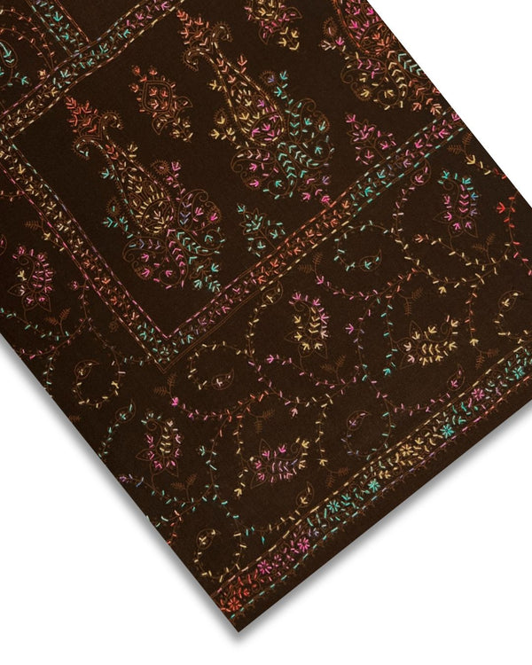 CASHMERE EMBROIDERED SHAWLS CES-W25-0108