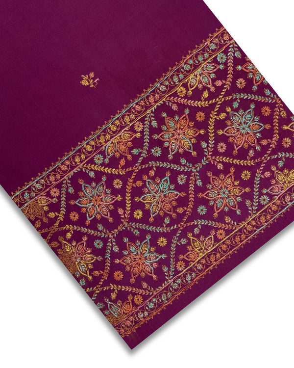 CASHMERE EMBROIDERED SHAWLS CES-W25-0114