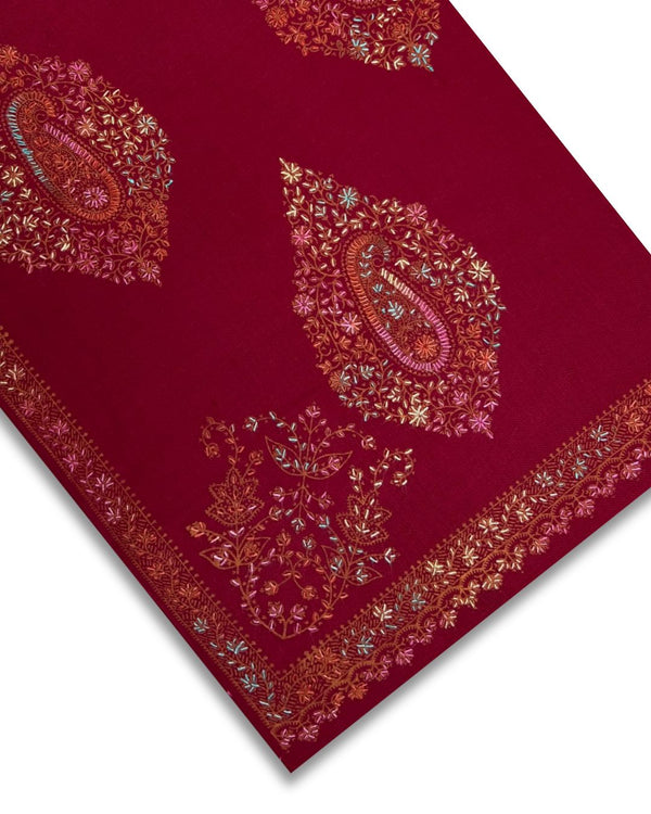 CASHMERE EMBROIDERED SHAWLS CES-W25-0116