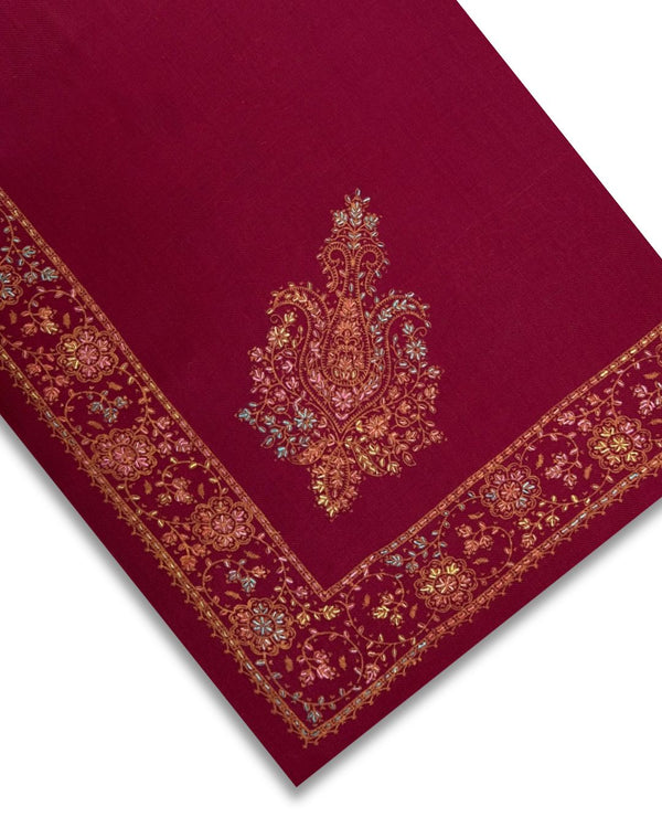 CASHMERE EMBROIDERED SHAWLS CES-W25-0118