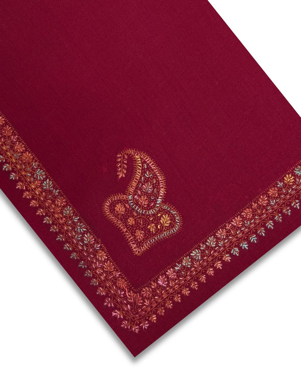 CASHMERE EMBROIDERED SHAWLS CES-W25-0066