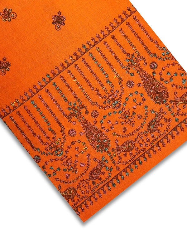 CASHMERE EMBROIDERED SHAWLS CES-W25-0069