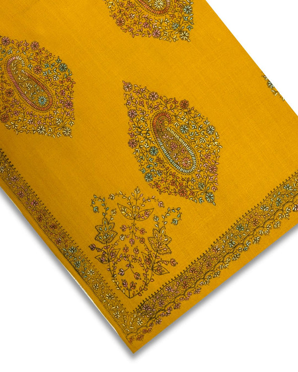 CASHMERE EMBROIDERED SHAWLS CES-W25-0072