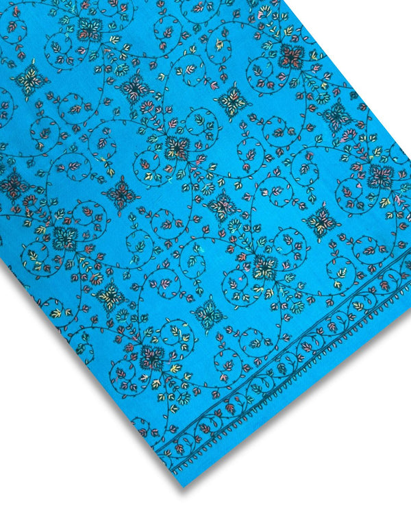 CASHMERE EMBROIDERED SHAWLS CES-W25-0077