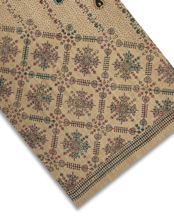 CASHMERE EMBROIDERED SHAWLS CES-W25-0078