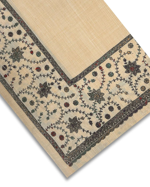 CASHMERE EMBROIDERED SHAWLS CES-W25-0079