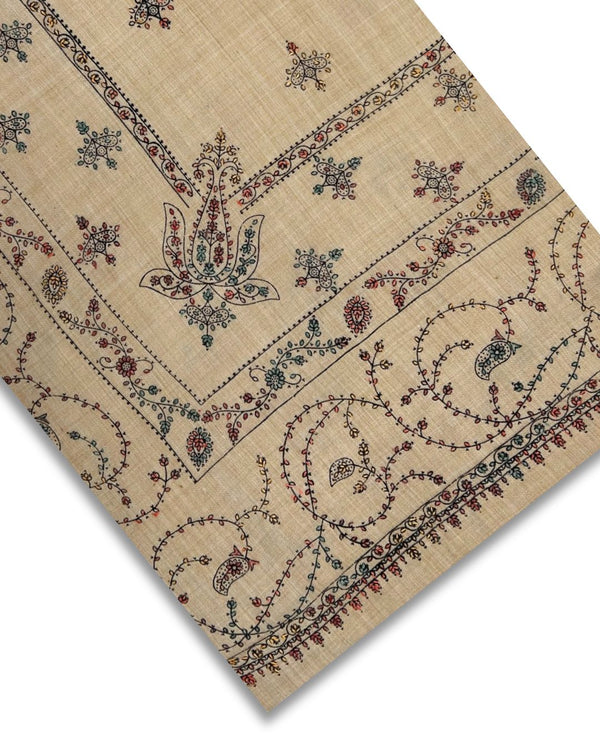 CASHMERE EMBROIDERED SHAWLS CES-W25-0081