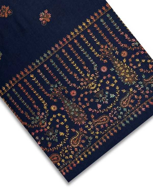CASHMERE EMBROIDERED SHAWLS CES-W25-0090