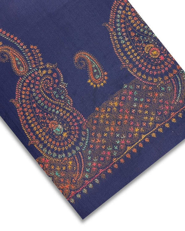 CASHMERE EMBROIDERED SHAWLS CES-W25-0091