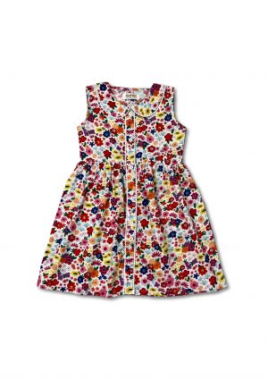 Girls Printed Dress (SS22-004)