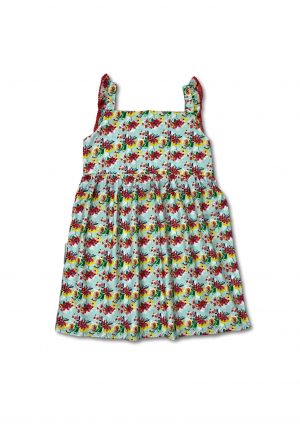 Girls Digital Printed Dress (SS22-001)
